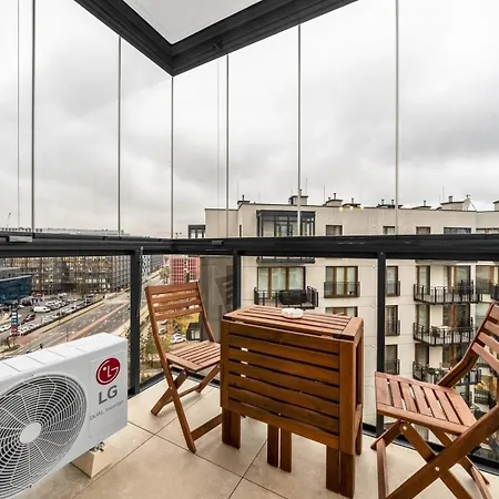 Domaniewska - Balcony, Ac - By Rentujemy Apartman *