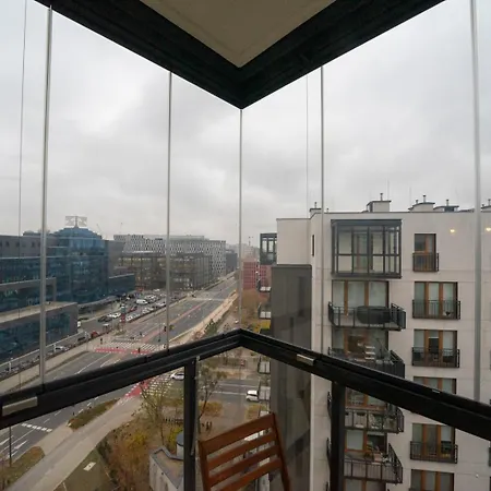 Domaniewska - Balcony, Ac - By Rentujemy * Warsaw