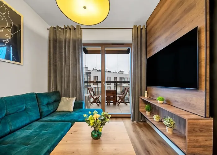 Domaniewska - Balcony, Ac - By Rentujemy Lejlighed